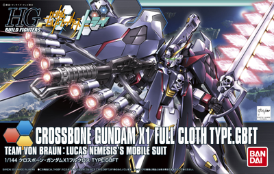 Crossbone Gundam X1 Fullcloth Gundam Ver GBF
