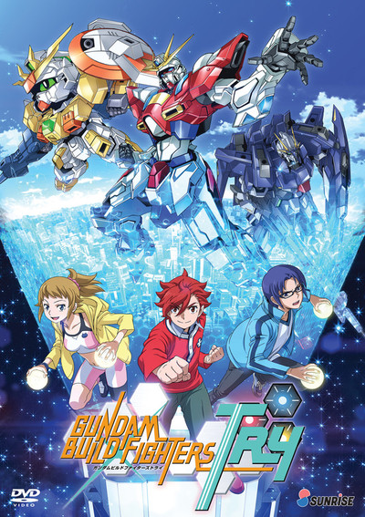 Gundam Build Fighters Try DVD
