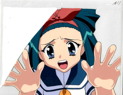 Battle Athletes - Production Cel 002