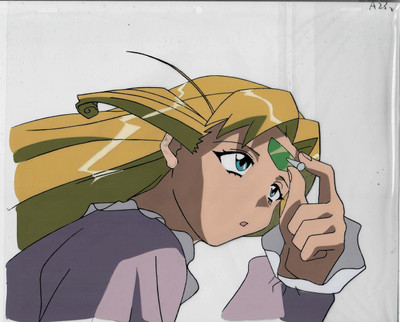 Battle Athletes - Production Cel 029