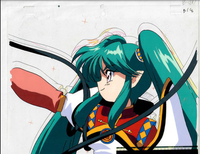 Galaxy Fraulein Yuna - Production Cel 13