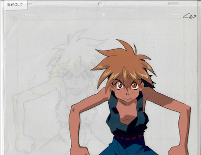 Saber Marrionette J - Production Cel 09