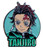 Demon Slayer - Tanjiro Enamel Pin (Round Ver.)