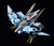 Mashin Eiyuuden Wataru - Black Metal Jacket Ryuomaru (Plamax Model Kit)
