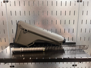 Magpul MOE Fixed Rifle Length Stock (ODG) w/ Rifle Buffer & Spring