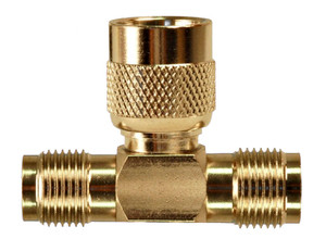 RPTNC Tconnector Join 2 coaxial antenna cables to one connector