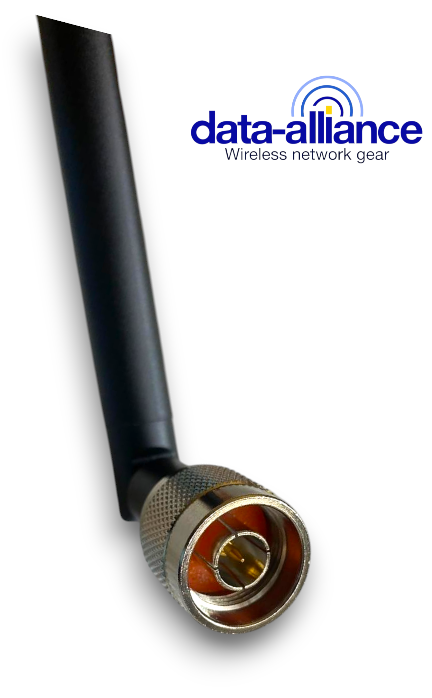 Antenna 900MHz 5dBi Omni-Directional GSM Dipole w/ N-male right-angle