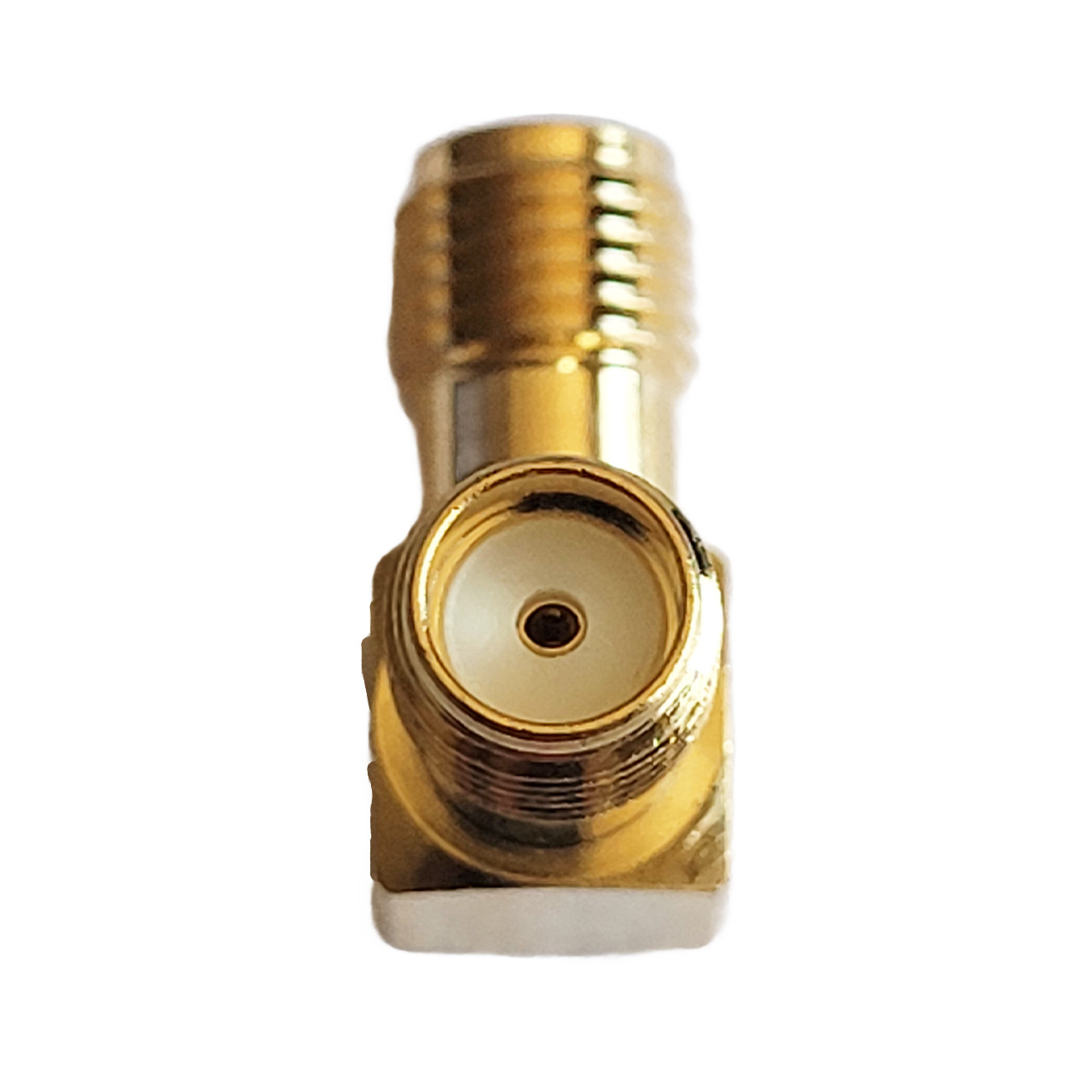 SMA Female To SMA-Female Right Angle Adapter
