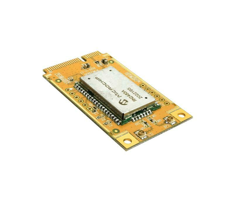 【Riya】AMIPARIS Modem Module 433 / 868 MHz miniPCIe LoRa™ based on Microchip™ RN2483A