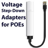 Voltage Step-Down adapters for POE