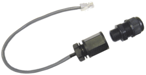 RJ45 FeedThru Gland Shielded Jack CAT5E IP67 Waterproof