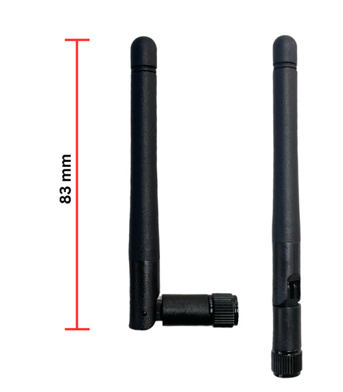 Antenna 2.4GHz 2dBi omni directional w/ SMA-male: Send/recv Signal high