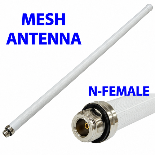 Antenna 2.4GHz 9dBi Omni-Mesh Outdoor w/ N-female. Suitable for marine / boat