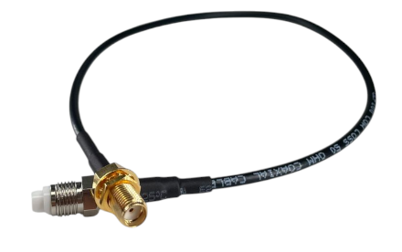 Antenna cable:  SMA female To FME female: 1FT coaxial cable.