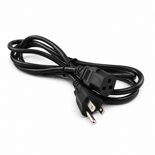 Power cord is included to connect to US-style power outlets.