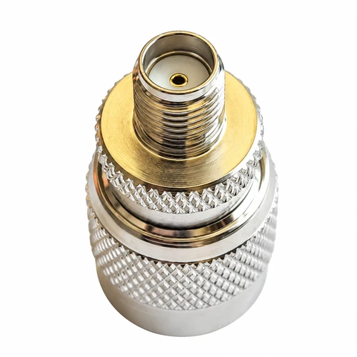 Adapter: SMA-female (jack); Top SMA View