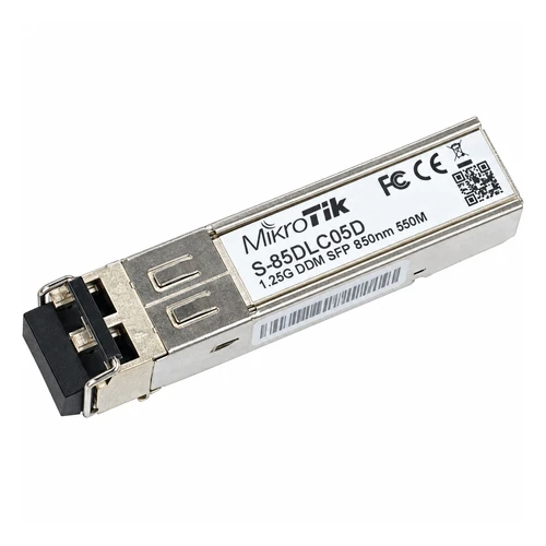 S-85DLC05D MikroTik SFP module 1.25G MM 850nm 550 meter Multi Mode fiber connection