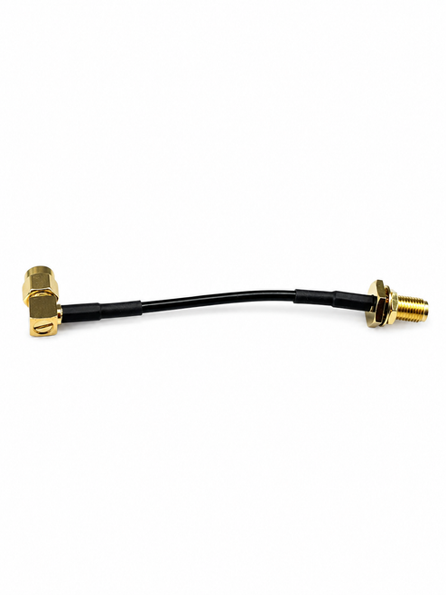 RP-SMA Right-Angle Male to Female Cable