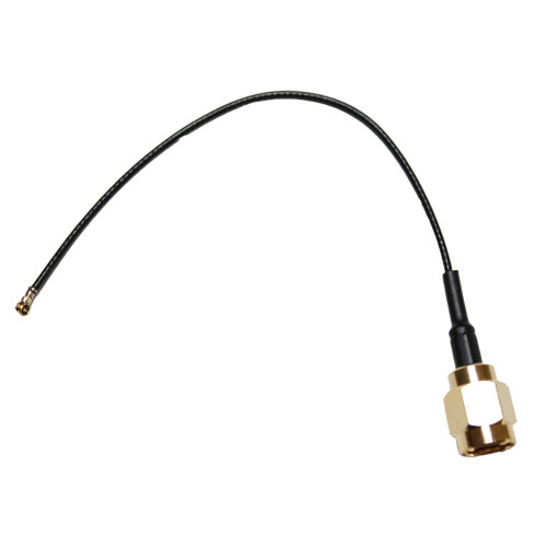 MHF4 To SMA-male Cable made with 1.13mm coax