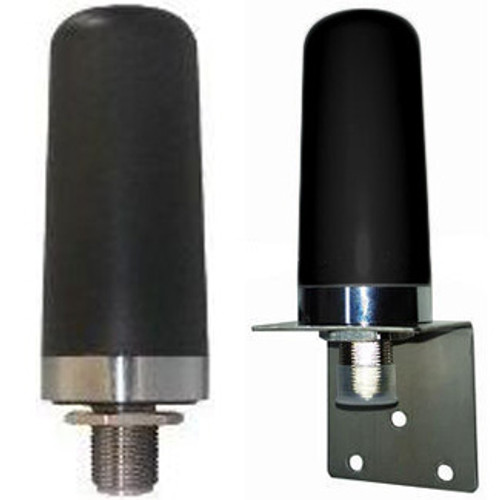 Versions with and without the optional L-bracket for mounting