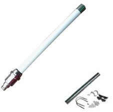 Weatherproof  omni-fiberglass antenna with N-male connector