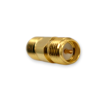 RP-SMA Female To Female Coupler Adapter Gender-Changer Connector