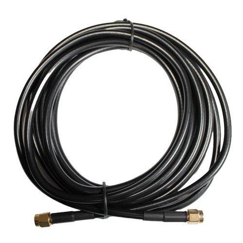 RP-SMA male to male antenna cable: 10-ft LMR-200 coaxial cable with RP-SMA male connectors