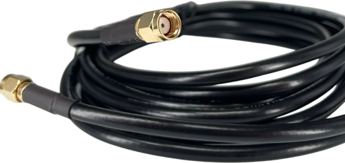 RP-SMA male to male antenna cable: 10-ft LMR-200 coaxial cable with RP-SMA male connectors