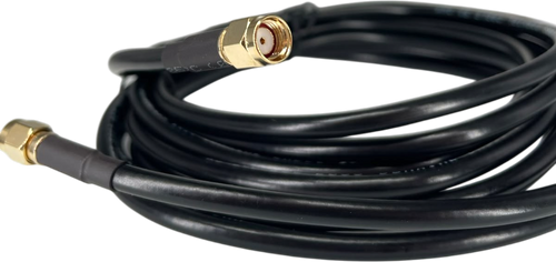 RP-SMA male to male antenna cable: 10-ft LMR-200 coaxial cable with RP-SMA male connectors