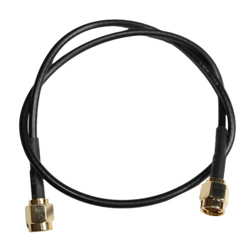 RP-SMA male To RP-SMA male antenna cable:  18-inches