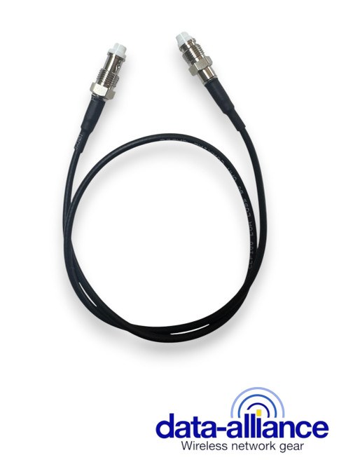 FME female to FME female RF cable.