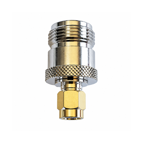 Adapter: N-female to RP-SMA-male Reverse Polarity SMA connector