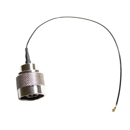 Antenna Cable:  N-male To U.FL connector: 6-inch coaxial assembly