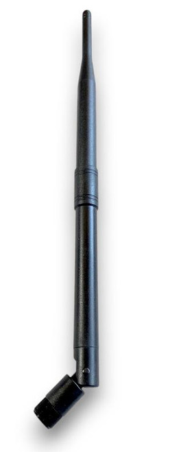 High-performance compact antenna for wireless applications in the 5.1 to 5.8 GHz