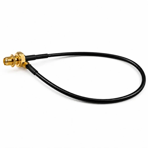 RSm10iRSf RP-SMA female outside diameter is 5/16" (7.9375mm) and longer 14.5mm