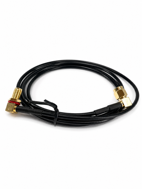 Antenna Cable: RP-SMA-male To RP-SMA-female: 5FT.  Both connectors are right-angle type