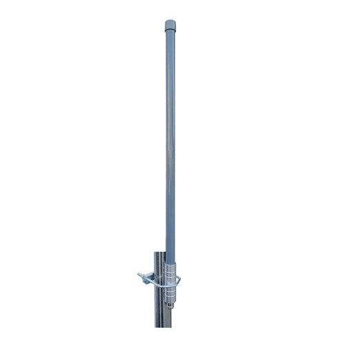 5725-5850MHz 8dBi Omni-directional antenna: Weatherproof.  Comes with U-bolt mount for pole.