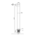 Extended-length version of the N-female connector (choose as option) is to accommodate the Ubiquiti BulletM2 and BulletM2 Titanium products