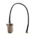 MMCXra6iNf right-angle connector to N-female: Cable options 8-inch, 9-inch, 12-inch