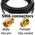 Male Pin and Female Socket SMA connectors