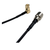 Antenna cable: FME-male to SMA-male Right-Angle: 8-inch RG174 cable