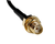 SMA male Right Angle To SMA female straight (bkd) Cable:  3-inch, 4-in,  5-in, 6-in, 7-in, 8-in, 10-in, 12-in, 15-in, 18-in