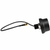 Side view of the black 5.1–5.8GHz directional antenna with screw mount and cable to RP-SMA male