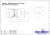 Drawing of SMA-female to U.FL-female adapter