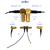 SMA-female right-angle to U.FL female cables