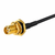 FAKRA-female to RP-SMA-female RF cable.