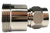 Weather-resistant nickel-plated brass construction.