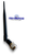 5dBi Dipole antenna with N-male connector: 2.4GHz- 2.5GHz Band