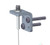 L-mount shown with SMA cable mounted with the bulkhead nut & washer