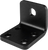 Compact L-bracket for SMA and RP-SMA antennas.